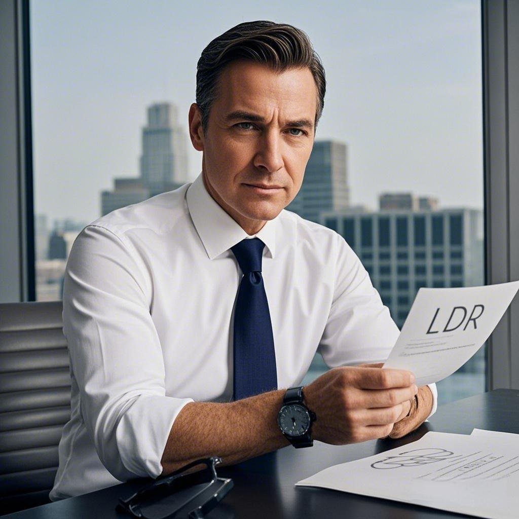 Business leader using the LDR Personality Test for self-improvement.