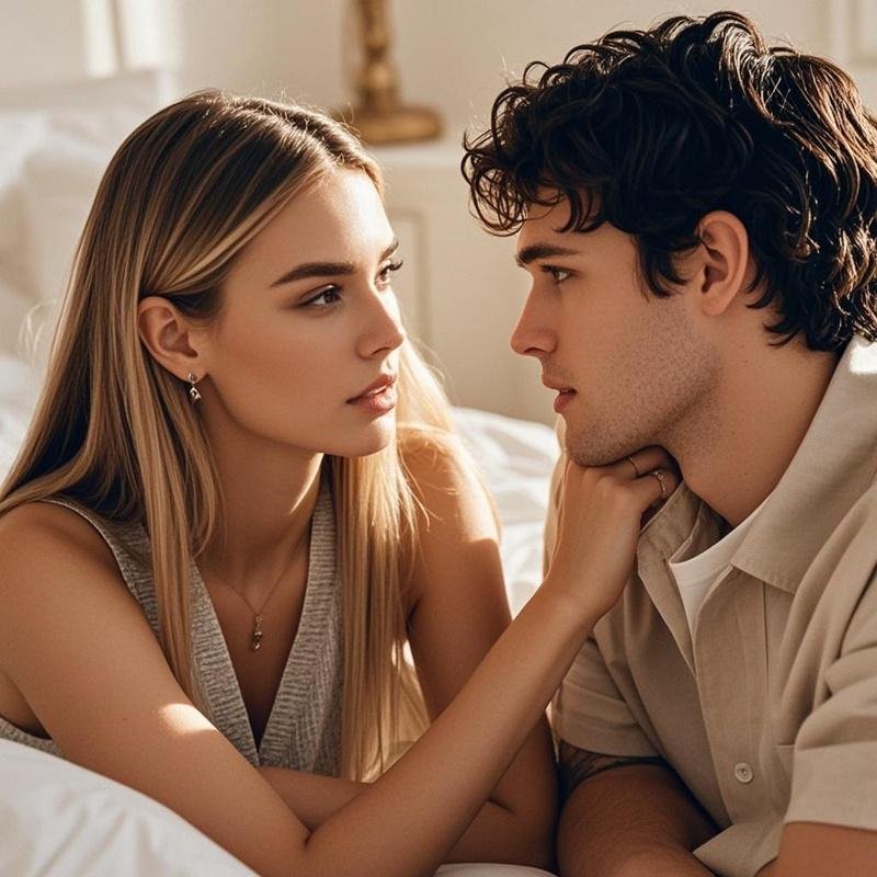 Couple discussing turn offs in relationships to improve communication"
