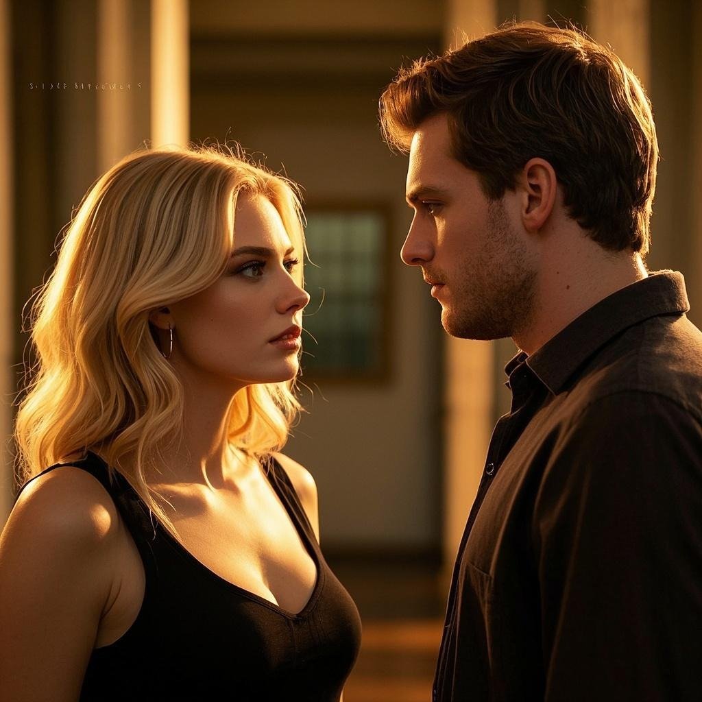 A couple engaged in a serious conversation, addressing the guilty conscience meaning in their relationship.