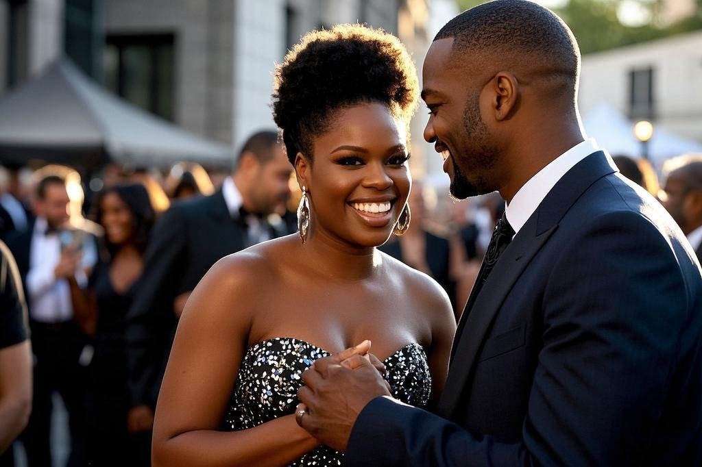 Who Is Jennifer Hudson Dating? Jennifer Hudson and Common attending a public event together, smiling and holding hands.