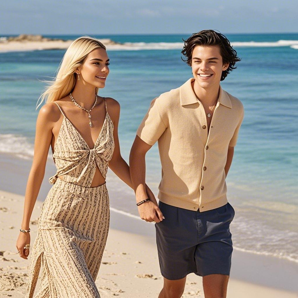 Kendall Jenner enjoying a vacation with Harry Styles