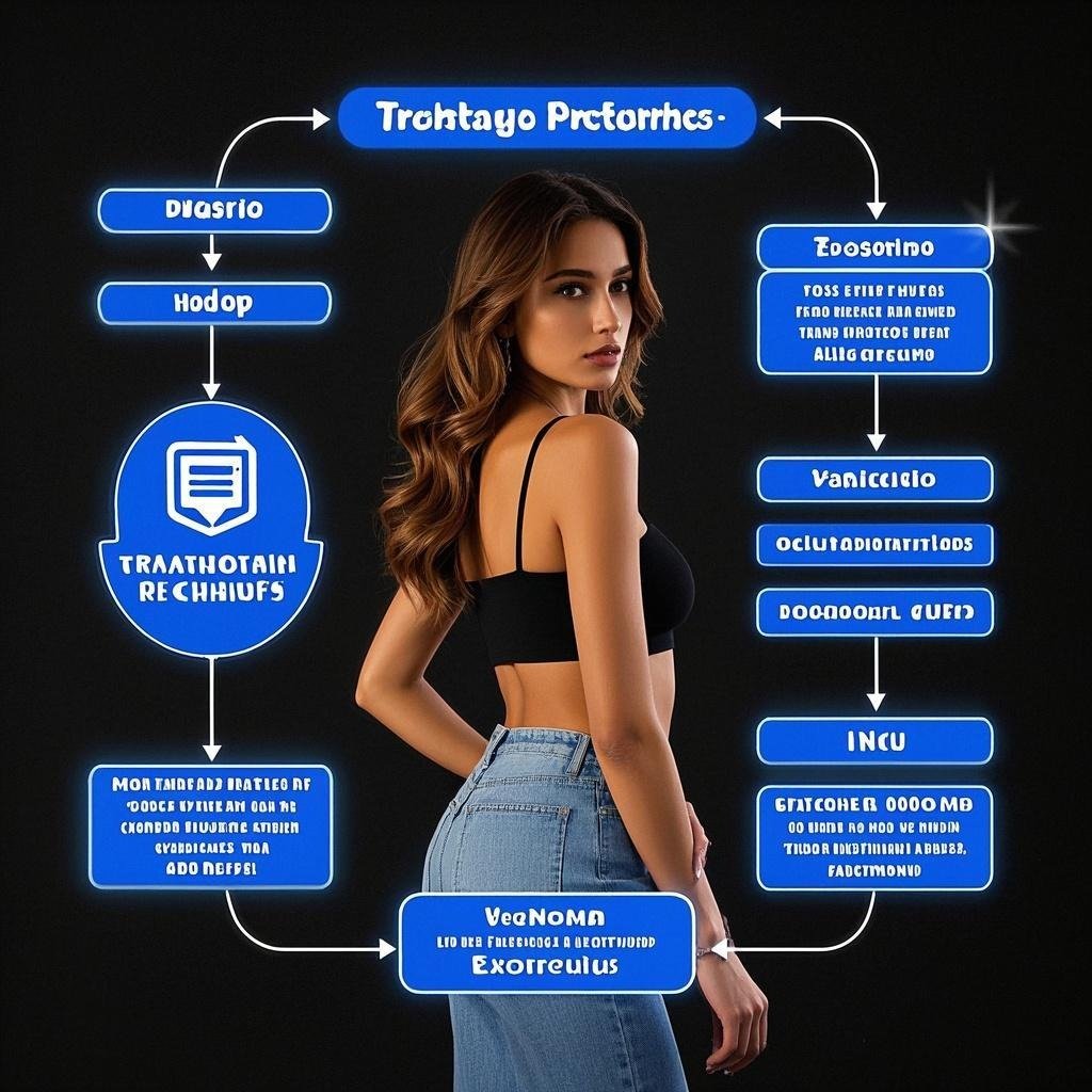 A flowchart highlighting the exchange process in transactional relationships.